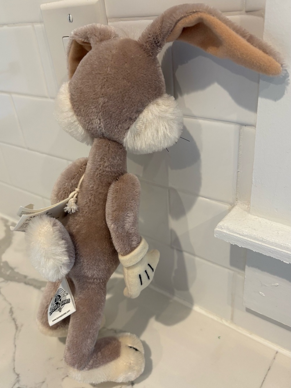 New Steiff Mohair Loony Tunes Bugs Bunny Rabbit - Picture 5 of 9